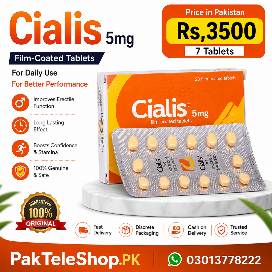 Cialis 5mg Price in Pakistan
