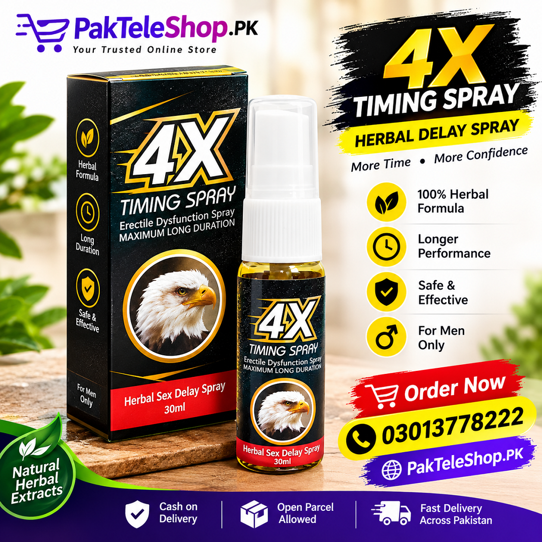 4x Timing Herbal Delay Spray 15ml