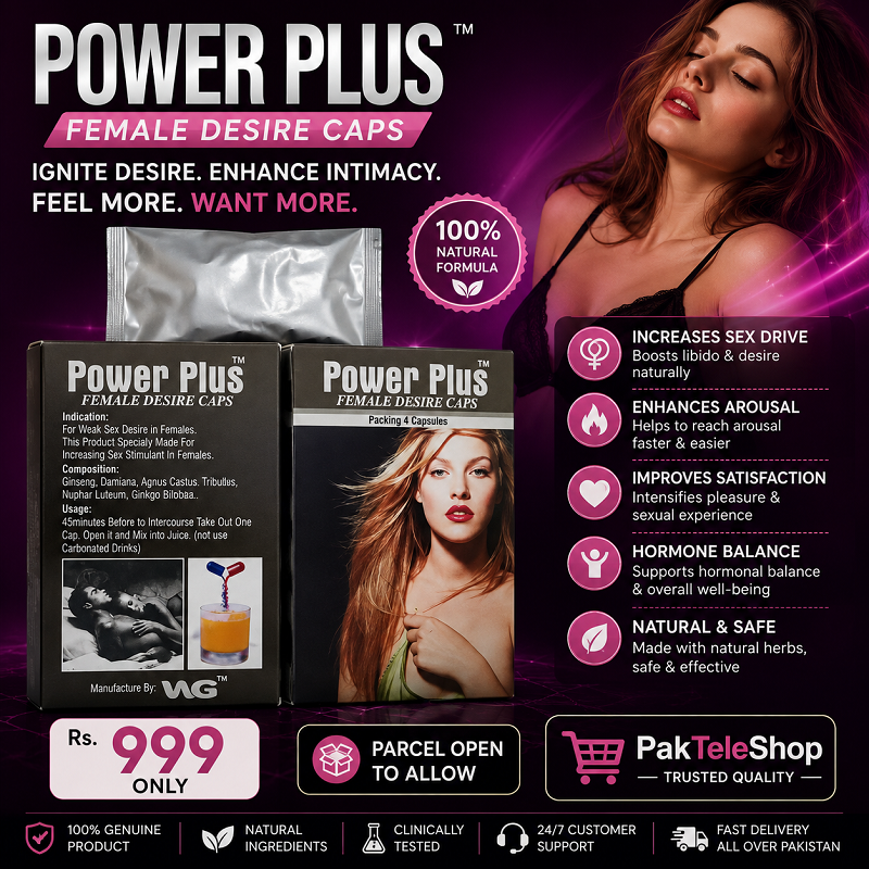 Power Plus Female Capsules Price In Pakistan