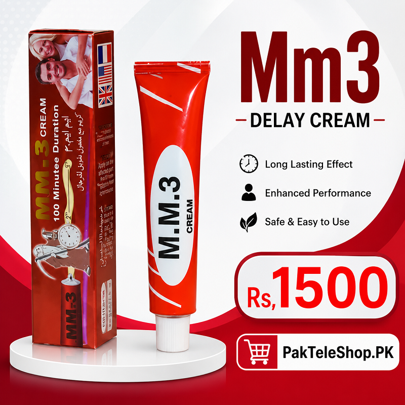 MM3 Delay Cream for Men – Long Lasting Performance Cream