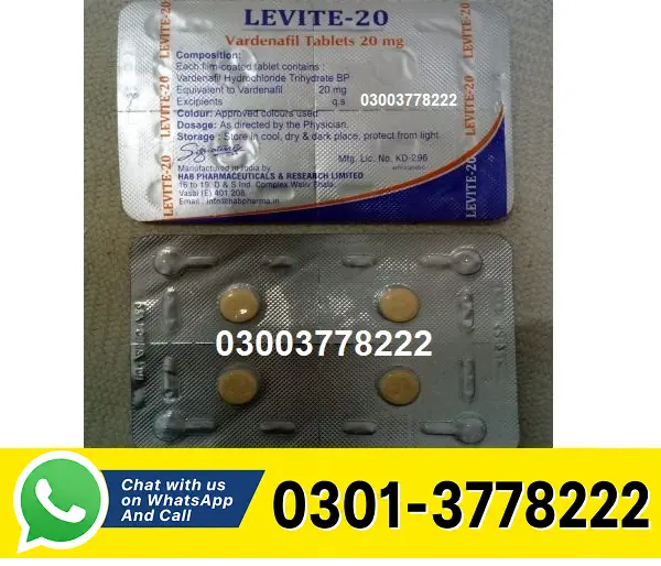 Levite Vardenafil Tablets 20mg