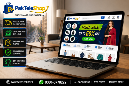 Online shopping in Pakistan at PakTeleShop.PK