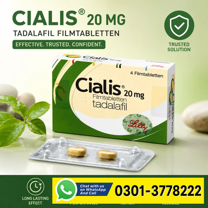 Cialis 20mg - 4 Tablets Imported