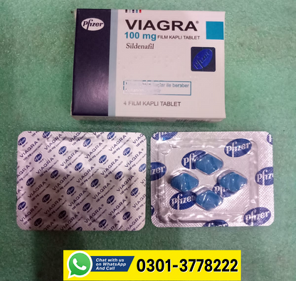 Pfizer Viagra 100mg 4 Tablets