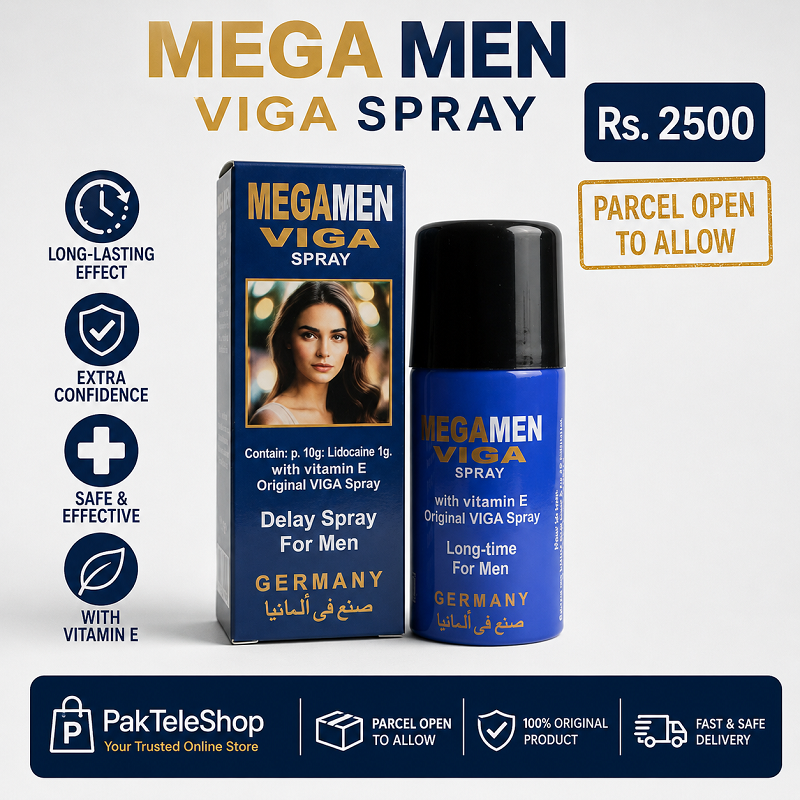 Mega Men Viga Spray | Delay Spray for Men