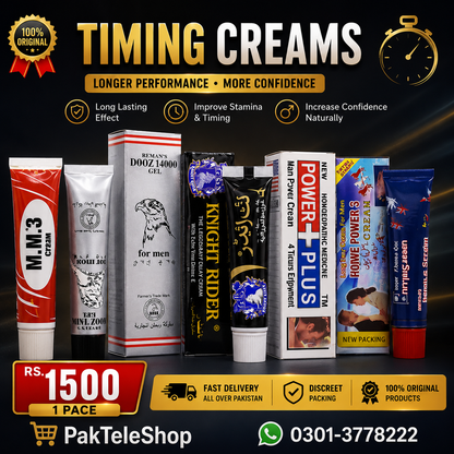 Timing Cream for Men | Long-Lasting Performance