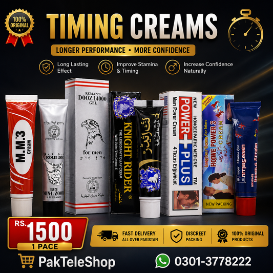 Timing Cream for Men | Long-Lasting Performance