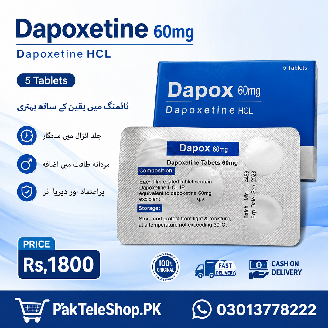 Dapoxetine 60mg Price In Pakistan