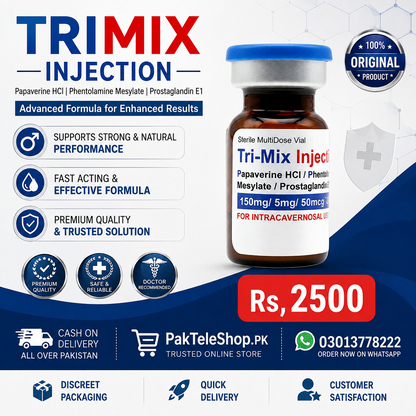 Trimix Injection Price in Pakistan