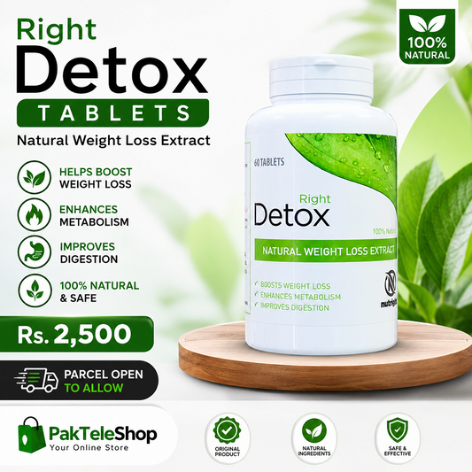 Right Detox Tablets + Free Slim Tea Price In Pakistan