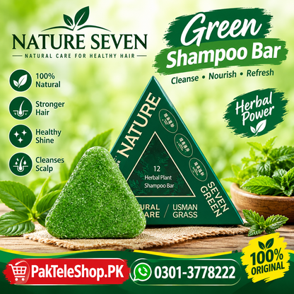 Nature Seven Green Shampoo Bar