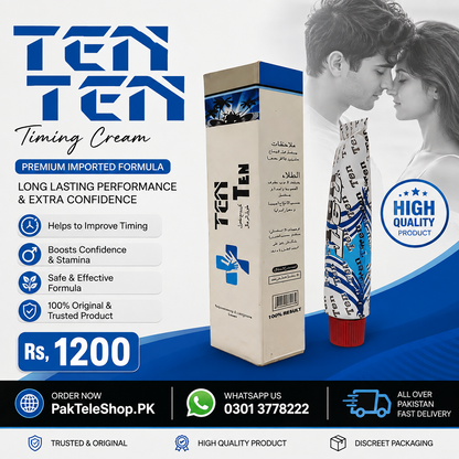 TEN TEN Timing Cream Price In Pakistan