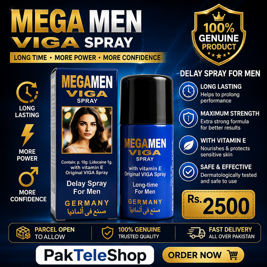 Mega Men Viga Spray | Delay Spray for Men