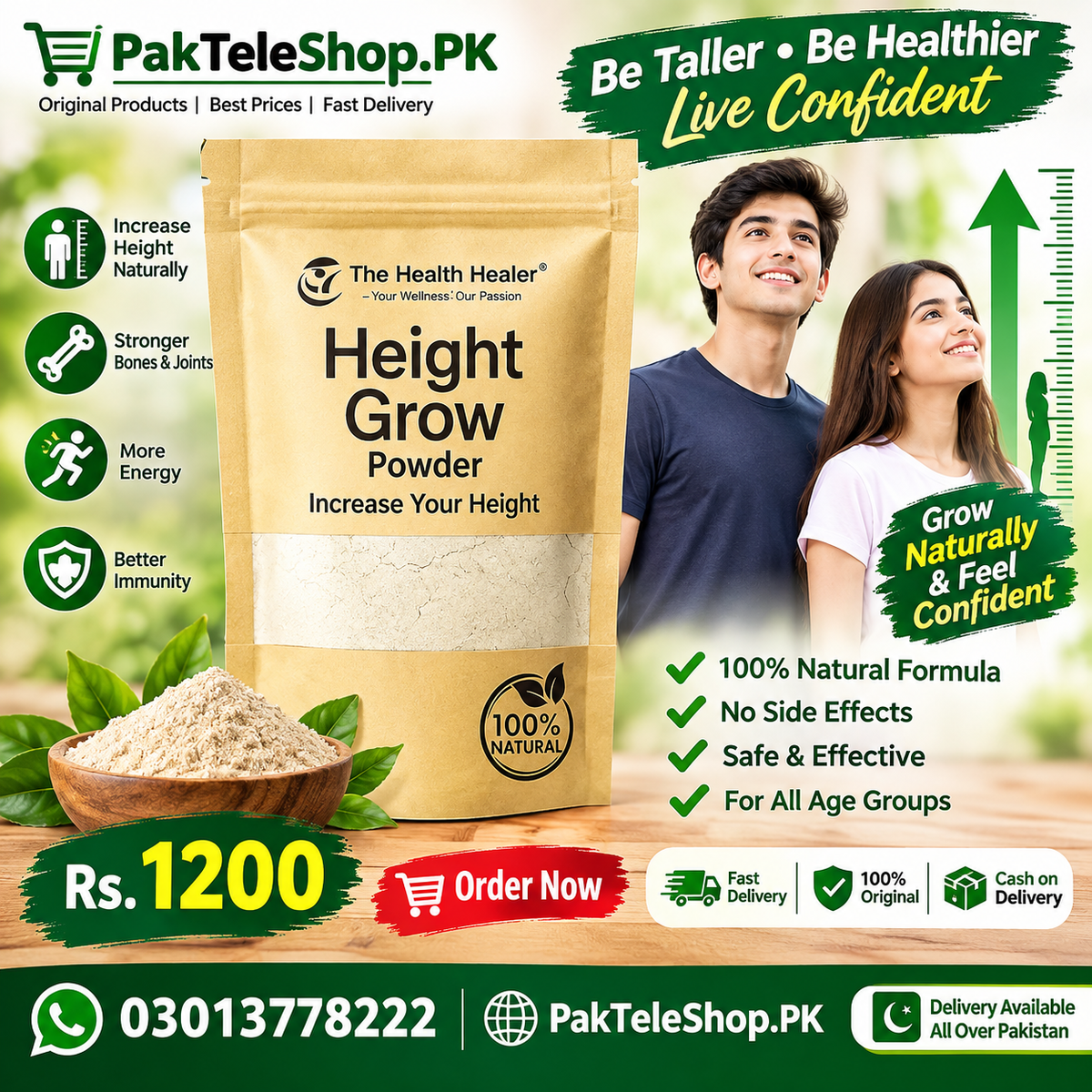 Height Grow Powder Price In Pakistan