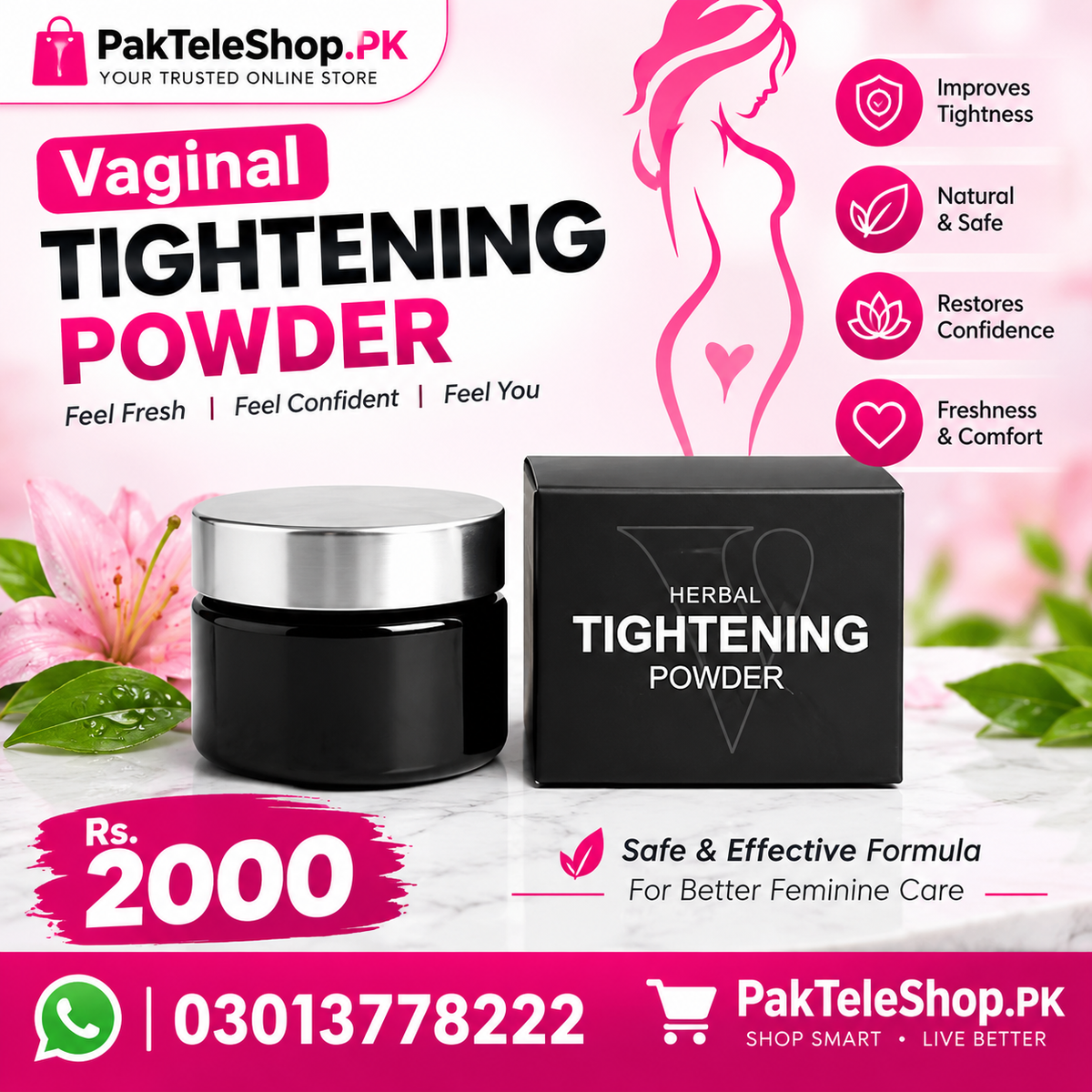 Vaginal Tightening Powder