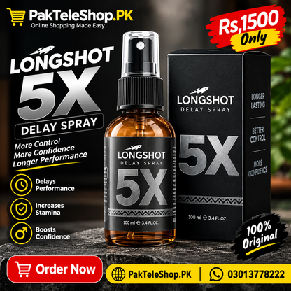 Longshot 5X Delay Spray