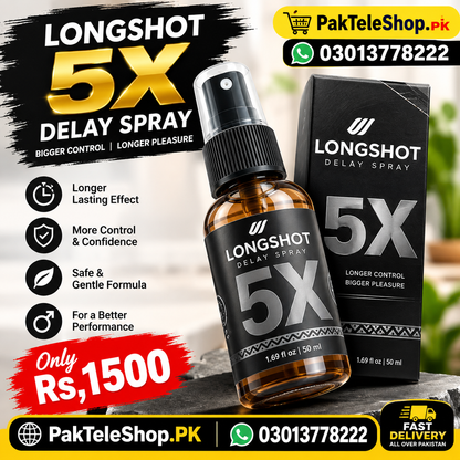 Longshot 5X Delay Spray