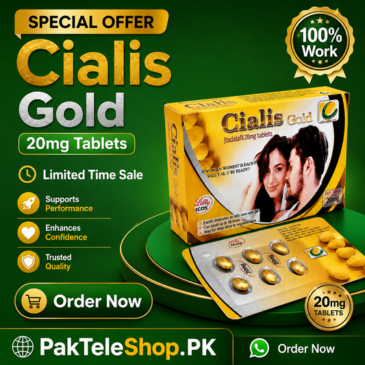 Cialis Gold 20mg Tablets Imported