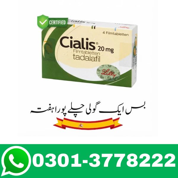 Cialis 20mg 4 Tablets