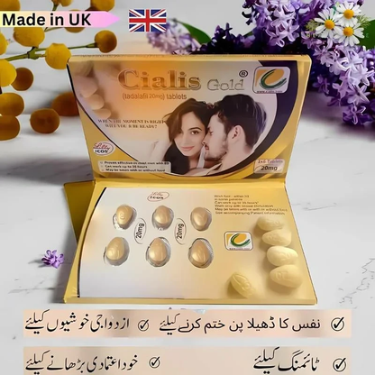 Cialis Gold 20mg Tablets Imported
