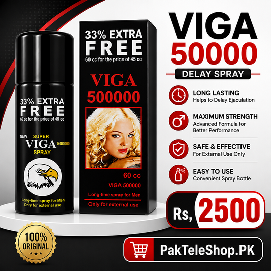 Viga 50000 Delay Spray for Men – Long Lasting Performance Spray