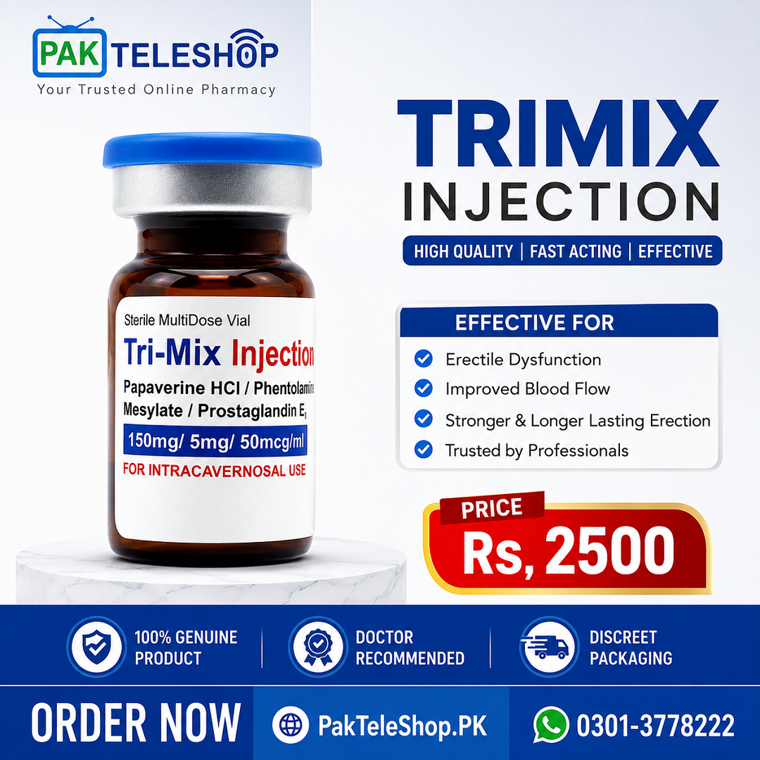 Trimix Injection Price in Pakistan