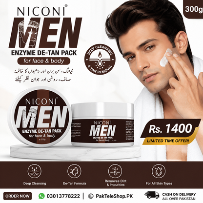 Niconi Men Enzyme De Tan Cream
