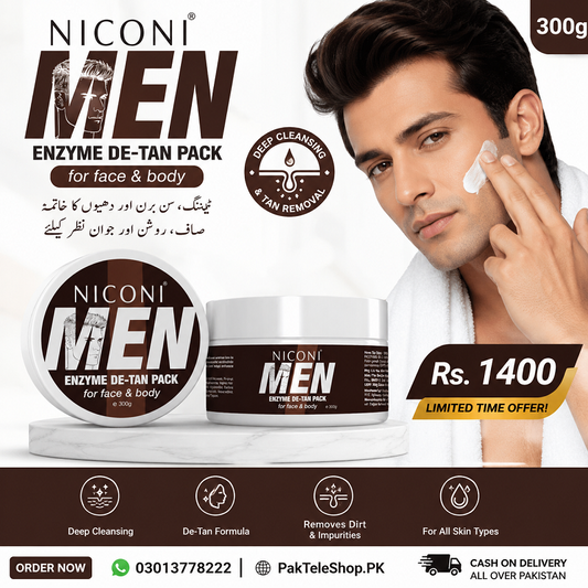 Niconi Men Enzyme De Tan Cream