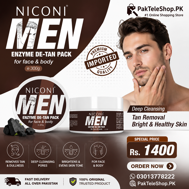 Niconi Men Enzyme De Tan Cream