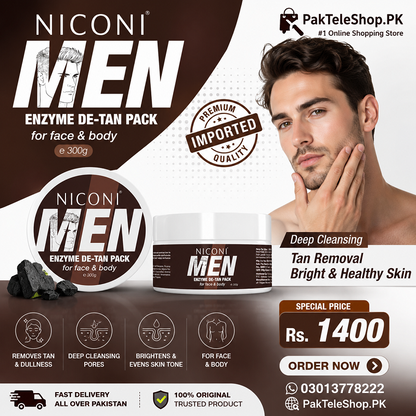 Niconi Men Enzyme De Tan Cream