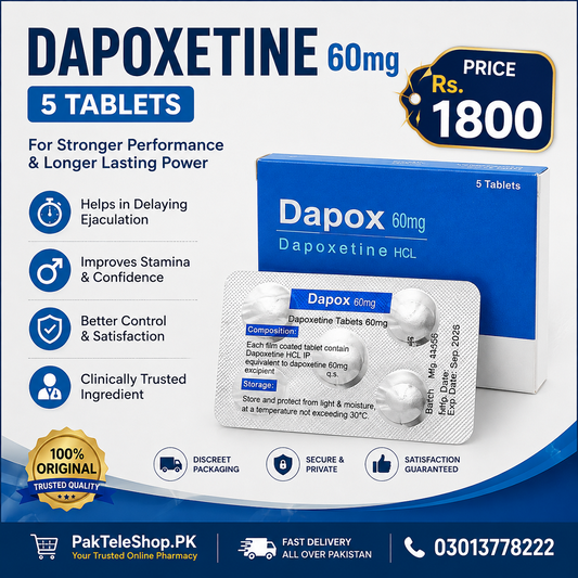 Dapoxetine 60mg Price In Pakistan