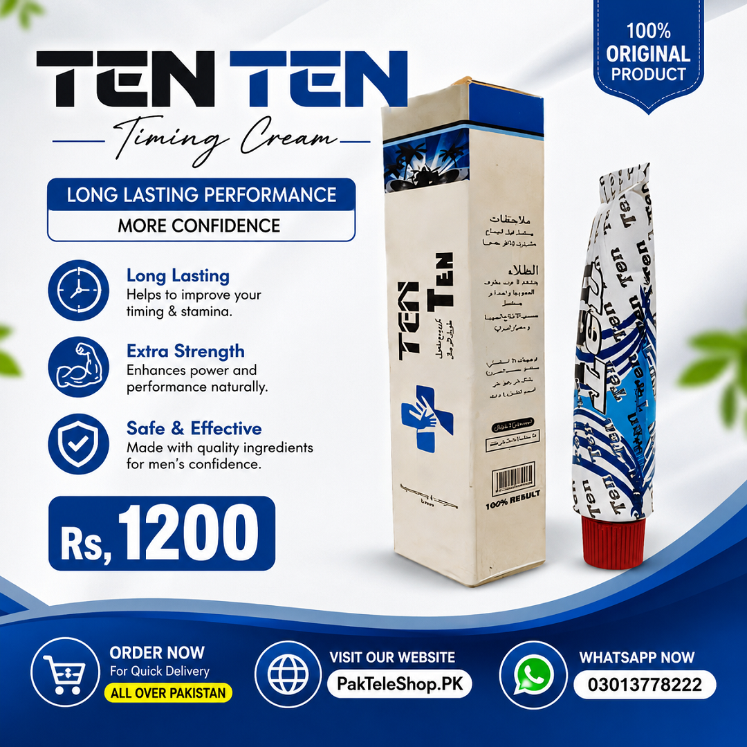 TEN TEN Timing Cream Price In Pakistan