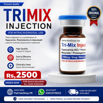 Trimix Injection Price in Pakistan