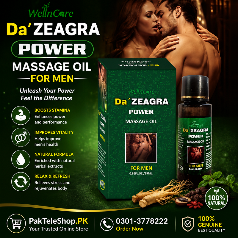 Da Zeagra Power Massage Oil Price in Pakistan