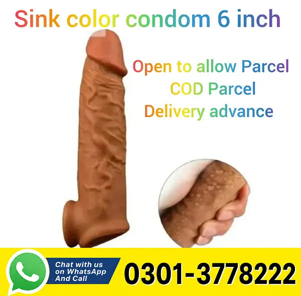 6 Inch Skin Color Condom In Pakistan